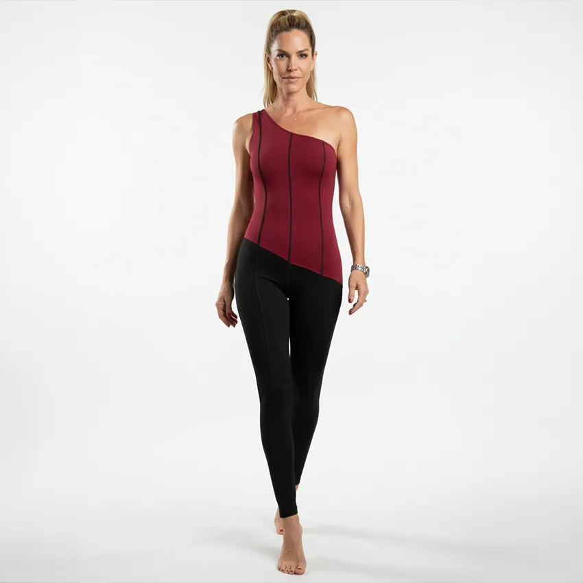 DUAL FLAME (negro con burgandy, S)